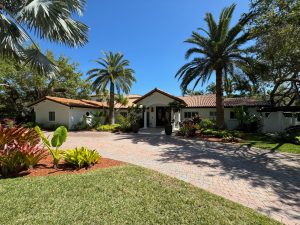 Front View of Family Style Home